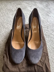Elie Tahari Viviana Pump Stormy Grey Size 41 - Picture 1 of 5