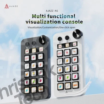 Ajazz N1 Multimedia Controls Multi-Function Desktop Assistant - Image 1 of 4