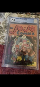 JO JO COMICS #1 CGC 7.0 1945 FOX FEATURES. GOLDEN AGE BEAUTY. - Bild 1 von 6