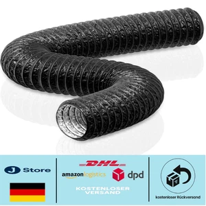 Alu-Flexschlauch | 5m Länge | Schallgedämmte Abluftleitung - Bild 1 von 7