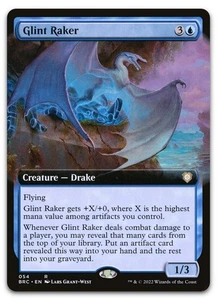 Glint Raker (arte extendido) #54 (nuevo) Brothers' War BRC Magic The Gathering - Imagen 1 de 2