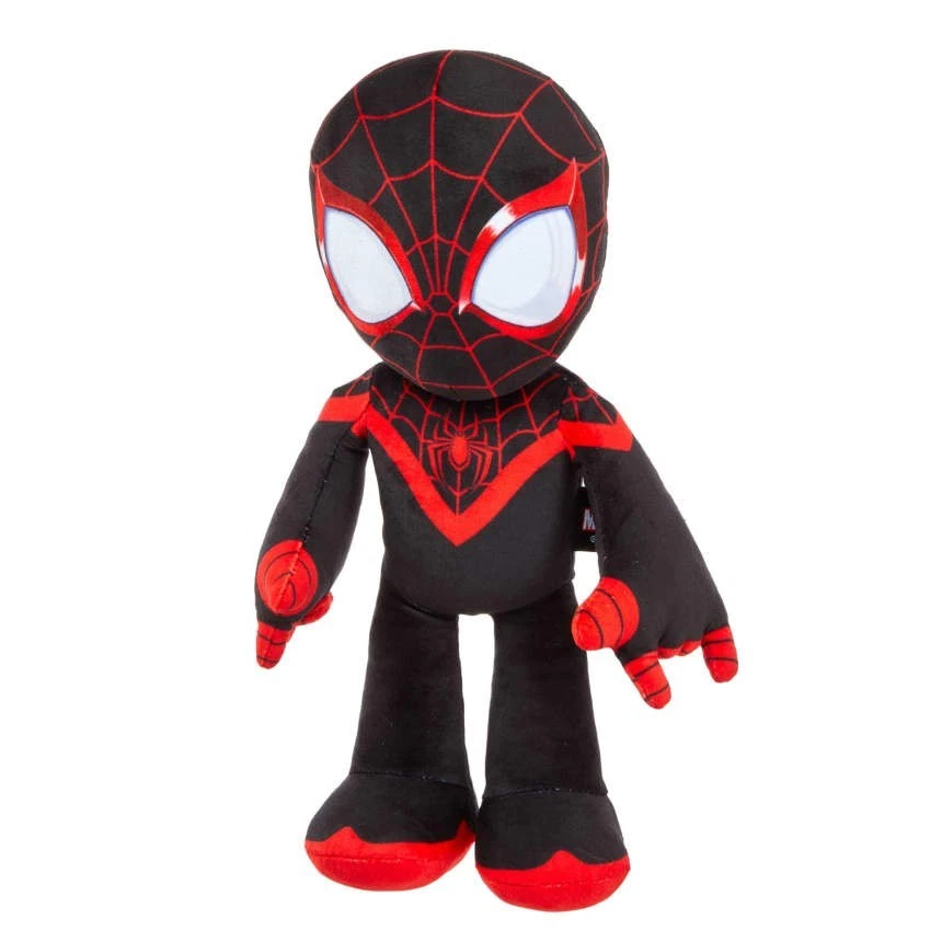 Marvel Plush Talkers Miles Morales Soft Toy 11.75" with Sounds & Phrases