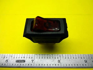 HAFLER SE-120 SE-240 ALTRI INTERRUTTORE DI ALIMENTAZIONE A BILANCIERE SOTTILE SWH144 - Foto 1 di 2