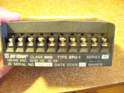 NIP SQUARE D SYMAX 8005 EPU-1 POWER MODULE 120-240 VAC - Image 1 of 2