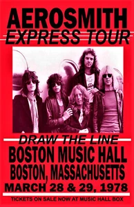Aerosmith POSTER CONCERTO 12""x18"" Spedizione gratuita - Foto 1 di 1