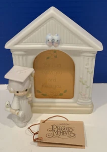 Precious Moments The Lord Bless You And Keep You E-7178 Girl Grad Frame IOB - Imagen 1 de 9
