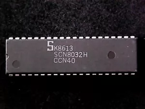 SCN8032HCCN40 - Signetics Single Chip 8-Bit Microcomputer (DIP-40) GENUINE - Imagen 1 de 1