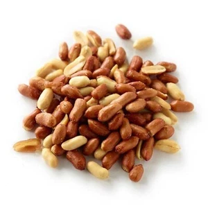 DELICIOUS Roasted Salted Peanuts - Protein Fibre &Vitamins Rich Whole Nuts - Picture 1 of 5