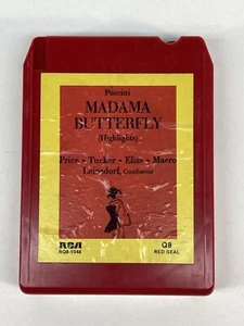 Puccini- Highlights From Madama Butterfly- Very RARE Quadraphonic 8 Track - Picture 1 of 7