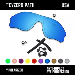 Anti Scratch Polarized Replacement Lens&Rubber Kit for-Oakley EVZero Path OO9313 - Picture 1 of 12