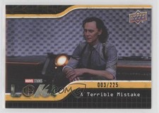 2023 Upper Deck Loki Season 1 Yellow 3/225 Loki A Terrible Mistake #88 0m4f