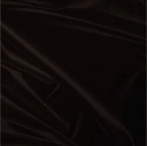 Bitterschokolade Samt Kleiderstoff ca. 114 x 151 cm  Puppe * Mode * Basteln - Bild 1 von 1