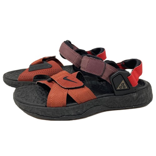 Sandali Nike ACG Air Deschutz Redstone uomo 4 donna 5 5 US rosso viola nero