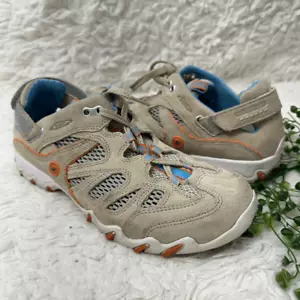 Allrounder by Mephisto Niwa Sport Sneaker Schuhe beige Wildleder Damengröße 8 - Bild 1 von 8
