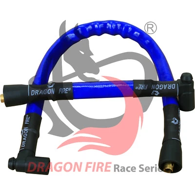 Cables de enchufe Dragon Fire de bajo ohmio para Harley-Davidson Dyna Softtail Touring 1985-99 Foto 1 de 4