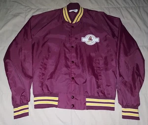 VTG 80s ARIZONA STATE SUN DEVILS CHALK LINE JACKET BUTTON SNAP LARGE FOOTBALL US - Picture 1 of 8