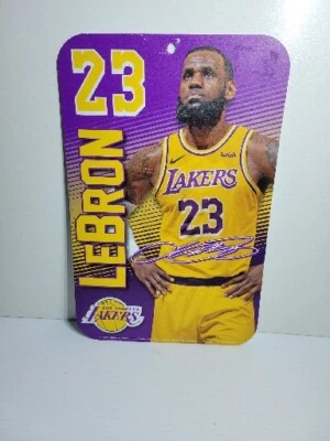 Lebron James Los Angeles Lakers NBA Basketball Plastic Decor Wall Sign  - Image 1 of 4