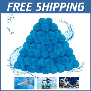 4 lbs Eco-Friendly Pool Filter Media Balls – Replace 150 lbs Sand Efficiently - Picture 1 of 10