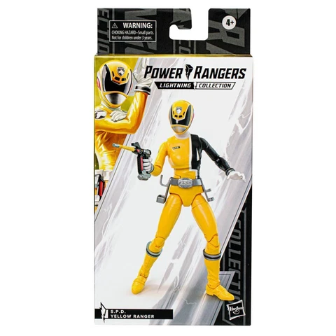 Power Rangers Lightning Collection 6in S.P.D. Yellow Ranger Cover