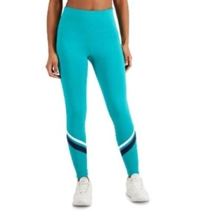 ID Ideology Plus Size Striped Side Pocket 7/8Leggings, pants - Picture 1 of 8