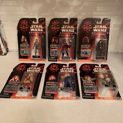 Star Wars Episodio 1 Colección 2 Acción 6 Figuras Lote Watto C-3PO Sidious Sin usar, en caja Foto 1 de 4