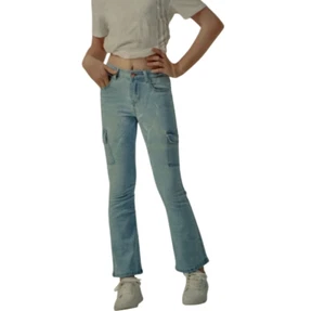 Denim Diva GIrl's Flare Jeans, size 12, NWT - Picture 1 of 11
