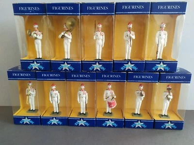 STARLUX MONACO LES CARABINIERS MONEGASQUES ENSEMBLE DE 11 PERSONNAGES EN BOITE - Photo 1/4