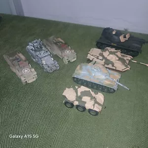 Gorgi Army Tank Lot 1.43 + Half Track Nice! - Picture 1 of 10