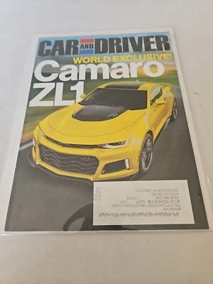 2016 December, Car And Driver Magazine, World Exclusive Camaro ZL1 (CP454) - Image 1 of 2