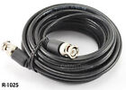 25 ft. RG58 Coaxial Cable w/ BNC Male Connectors, Black