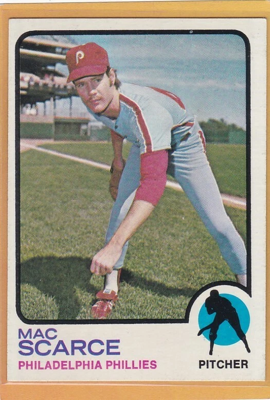 1973 TOPPS BASEBALL MAC SCARCE #6 PHILLIES EXMT/EXMT+ *85277 - Image 1 of 1