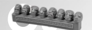 Piezas de conversión Scibor MM: cascos SF Lion (8) - Imagen 1 de 1