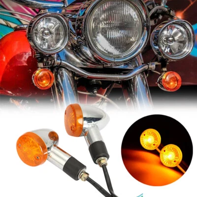 2x Motorcycle Turn Signals For Suzuki Intruder Volusia VS 700 750 800 1400 1500 - Image 1 of 4