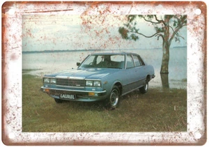 Vintage 1978 Datsun Cherry Wagon Auto Ad Reproduction Metal Sign A11456 - Picture 1 of 2