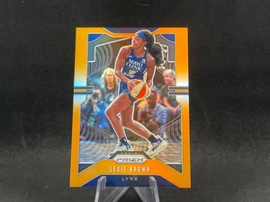 2020 PANINI PRIZM WNBA BASKETBALL LEXIE BROWN #61 ORANGE PRIZMS 20/65 LYNX