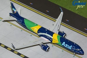 Azul Airbus A321neo PR-YJE Brazilian Flag Gemini Jets G2AZU1085 Scale 1:200 - Picture 1 of 1