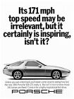 Porsche 928 GTS "171 MPH" Halftone Advertisement | Car Poster Print | 18"x24"