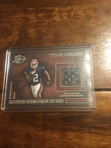 2003 Playoff Hogg Heaven Rookie Premiere Jsy Willis McGahee Bills #d/750 B2