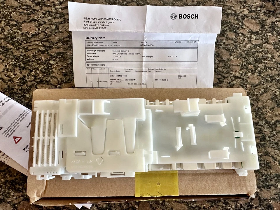 Placa de módulo de energia Bosch 00705463 00668401 NOVA! - Imagem 1 de 4