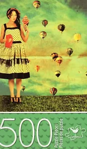 Puzzle 500pz Ragazza con Palloncini 11"X14" NUOVO Cardinal Industries #TY97 - Foto 1 di 2