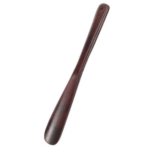 Cuerno de zapato de madera cuerno de viaje hombre mujer acero inoxidable bambú cuernos de zapato - Imagen 1 de 12