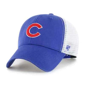 Chicago Cubs '47 Brand Flagship Wash Mens MVP Snapback Hat - Picture 1 of 2
