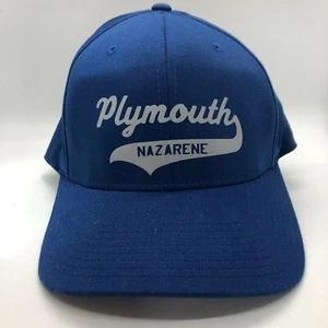 Plymouth Nazarene Baseball Cap LG / XL blau Plymouth Michigan FLEXFIT - Bild 1 von 6