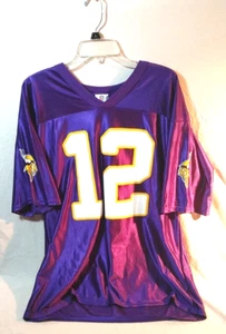 NFL Team Apparel Minnesota Vikings #12 Percy Harvin Large Jersey - As Is - Picture 1 of 3
