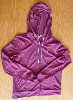 Top con Capucha Manga Larga Cremallera Ligero Color Rosa de ROSA (Talla: Mediana) Foto 1 de 2