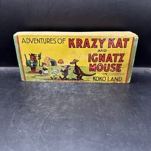 1934 Saalfield Little Big Book - KRAZY KAT AND IGNATZ MOUSE IN KOKO LAND -(BLB6) - Picture 1 of 8