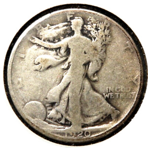 elf Walking Liberty Half Dollar 1920