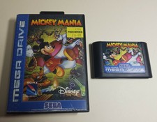 MICKEY MANIA SEGA MEGA DRIVE GAME MEGADRIVE MICKEY MOUSE DISNEY NO MANUAL