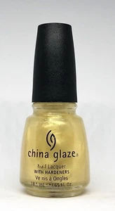 China Glaze Nail Polish Crystal Chandelier 248 Holographic Sheer Golden Shimmer - Picture 1 of 1