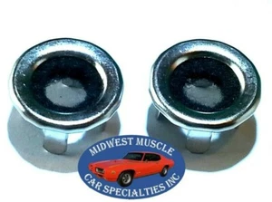 Door Panel Lock Latch Knob Pulls Grommet Bushings Ferrules Fits Chrysler 2pc HZ - Picture 1 of 8